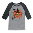 thumbnail image 1 of Peanuts - Woodstock Witch - Toddler & Youth Raglan Graphic T-Shirt, 1 of 6