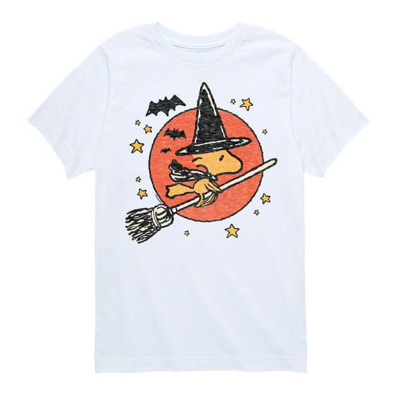 Peanuts - Woodstock Witch - Toddler & Youth Short Sleeve Graphic T-Shirt
