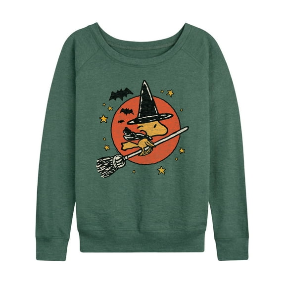 Peanuts - Woodstock Witch - Women's Lightweight French Terry Long Sleeve Shirt