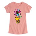 thumbnail image 1 of Peanuts - Woodstock With Flower And Pattern - Toddler And Youth Girls Short Sleeve Graphic T-Shirt, 1 of 6