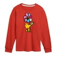 thumbnail image 1 of Peanuts - Woodstock With Flower And Pattern - Toddler And Youth Long Sleeve Graphic T-Shirt, 1 of 6