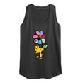 thumbnail image 1 of Peanuts - Woodstock With Flower And Pattern - Women's Racerback Tank Top, 1 of 5
