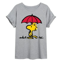Peanuts - Woodstock - Women's Oversized Graphic T-Shirt