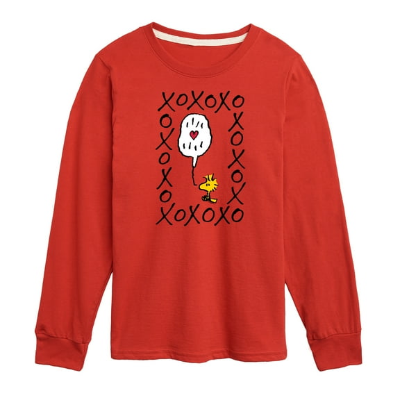 Peanuts - Woodstock Xoxo - Toddler And Youth Long Sleeve Graphic T-Shirt