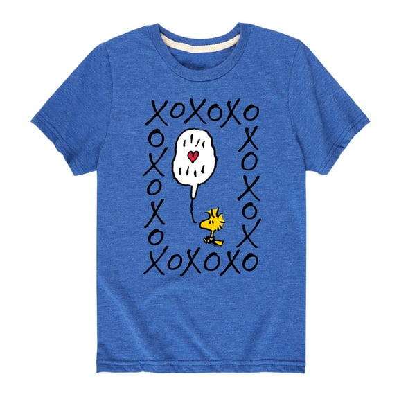 Peanuts - Woodstock Xoxo - Toddler And Youth Short Sleeve Graphic T-Shirt