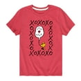 thumbnail image 1 of Peanuts - Woodstock Xoxo - Toddler And Youth Short Sleeve Graphic T-Shirt, 1 of 6