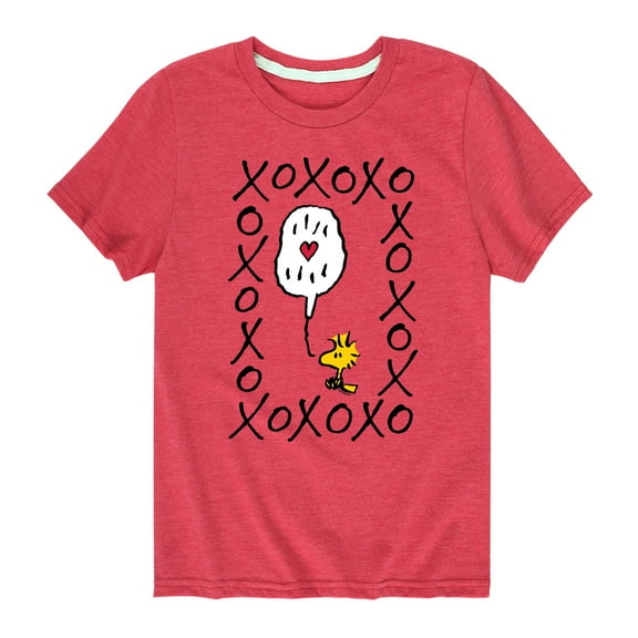 Peanuts - Woodstock Xoxo - Toddler And Youth Short Sleeve Graphic T-Shirt
