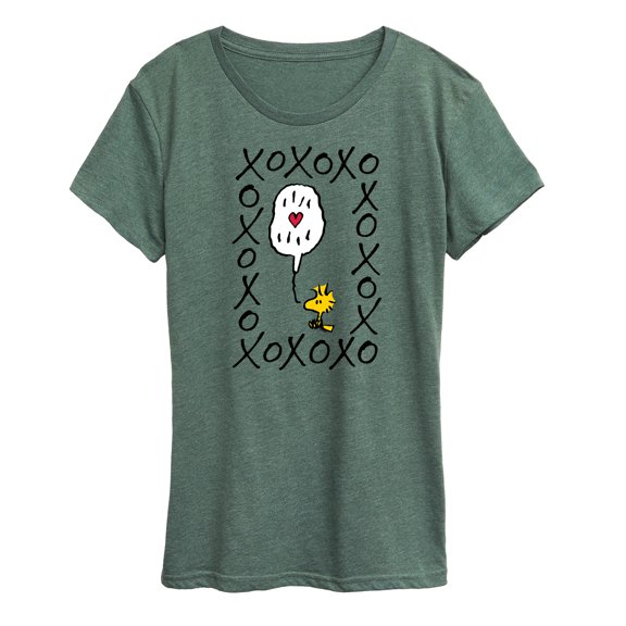 Peanuts - Woodstock Xoxo - Women's Short Sleeve Graphic T-Shirt