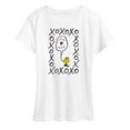 thumbnail image 1 of Peanuts - Woodstock Xoxo - Women's Short Sleeve Graphic T-Shirt, 1 of 6