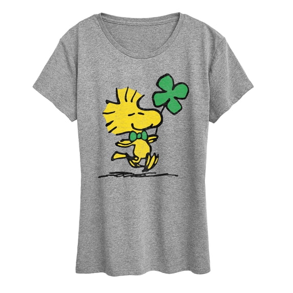 Peanuts - Woodstock and Clover - Women's Short Sleeve Graphic T-Shirt