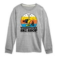 thumbnail image 1 of Peanuts - Woodstocks Ski Shop - Toddler & Youth Long Sleeve Graphic T-Shirt, 1 of 6