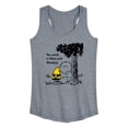 thumbnail image 1 of Peanuts - World Filled With Mondays - Women's Racerback Tank Top, 1 of 6