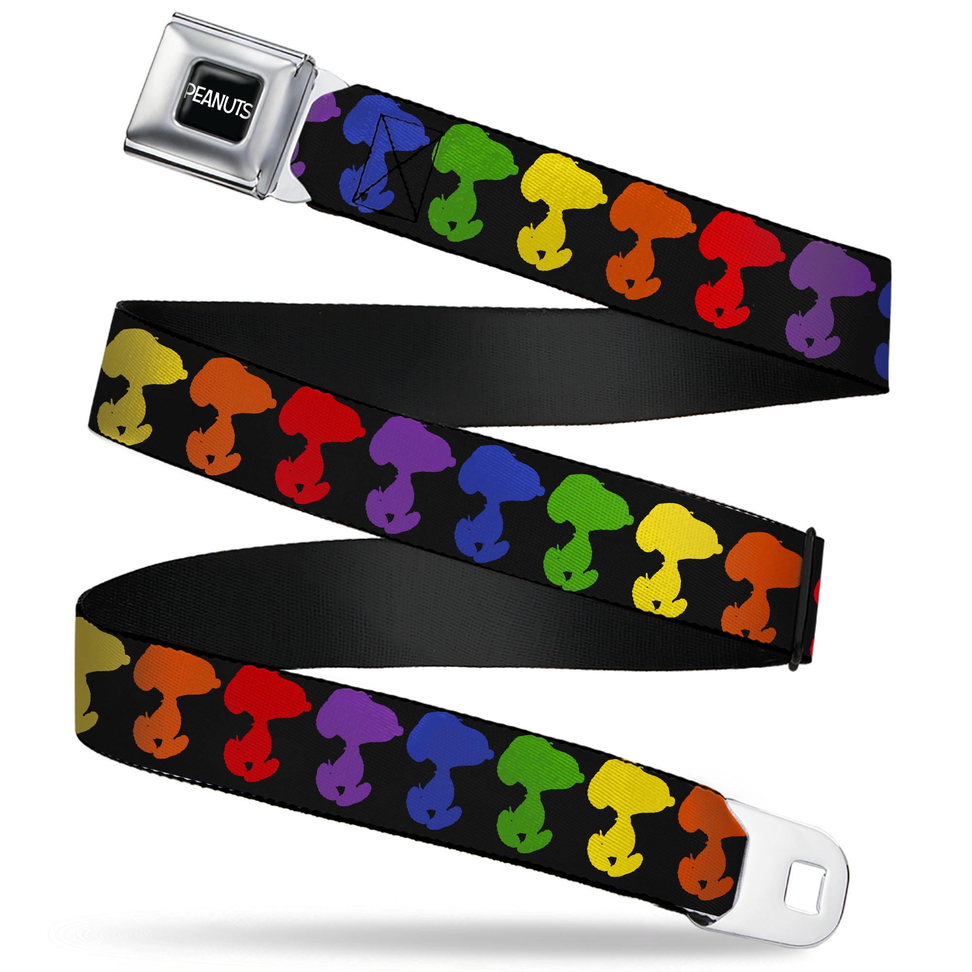 Peanuts Worldwide LLC Belt, Seatbelt Buckle Belt, Peanuts Snoopy ...