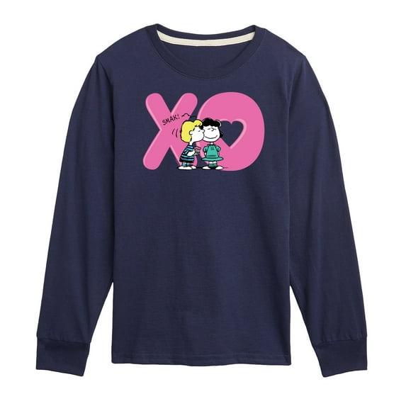 Peanuts - Xo Schroeder Lucy - Toddler And Youth Long Sleeve Graphic T-Shirt