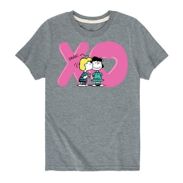 Peanuts - Xo Schroeder Lucy - Toddler And Youth Short Sleeve Graphic T-Shirt