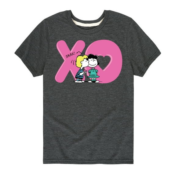 Peanuts - Xo Schroeder Lucy - Toddler And Youth Short Sleeve Graphic T-Shirt