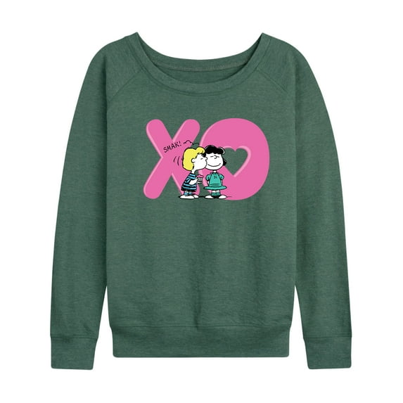 Peanuts - Xo Schroeder Lucy - Women's Lightweight French Terry Long Sleeve Shirt