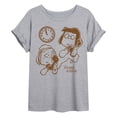 thumbnail image 1 of Peanuts - Yap O Clock - Women's Oversized Graphic T-Shirt, 1 of 5