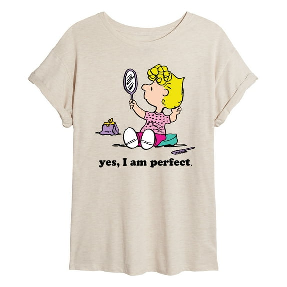 Peanuts - Yes I Am Perfect Sally - Women's Oversized T-Shirt