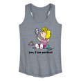 thumbnail image 1 of Peanuts - Yes I Am Perfect Sally - Women's Racerback Tank Top, 1 of 6