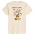 thumbnail image 1 of Peanuts - You Can Learn - Men's Short Sleeve Graphic T-Shirt, 1 of 5