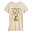 thumbnail image 1 of Peanuts - You Can Learn - Women's Short Sleeve Graphic T-Shirt, 1 of 5