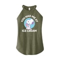 thumbnail image 1 of Peanuts - You Had Me At Ice Cream - Juniors High Neck Tank Top, 1 of 5