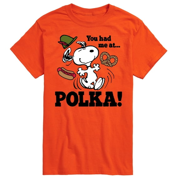 Peanuts - You Had Me At Polka - Men's Short Sleeve Graphic T-Shirt