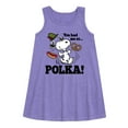 thumbnail image 1 of Peanuts - You Had Me At Polka - Toddler & Youth Girls A-line Dress, 1 of 5
