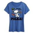 thumbnail image 1 of Peanuts - You Had Me At Polka - Women's Short Sleeve Graphic T-Shirt, 1 of 6