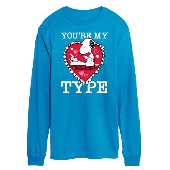 Peanuts - You're My Type - Men's Long Sleeve T-Shirt