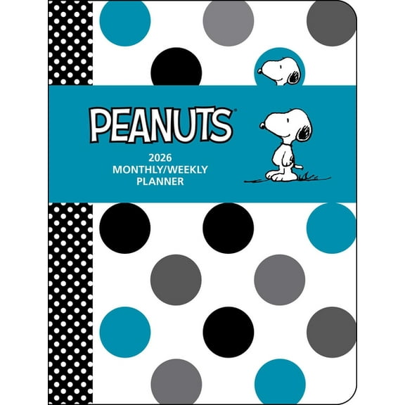 Peanuts(r) 12-Month 2026 Monthly/Weekly Planner Calendar, (Paperback)