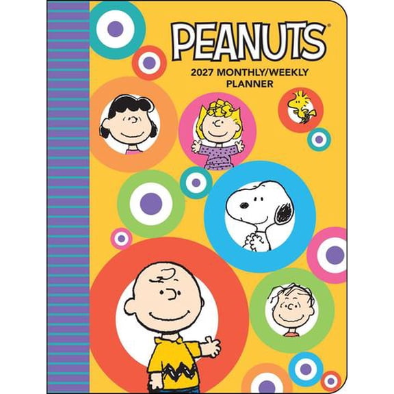 PEANUTS 2027 Monthly/Weekly Planner Calendar