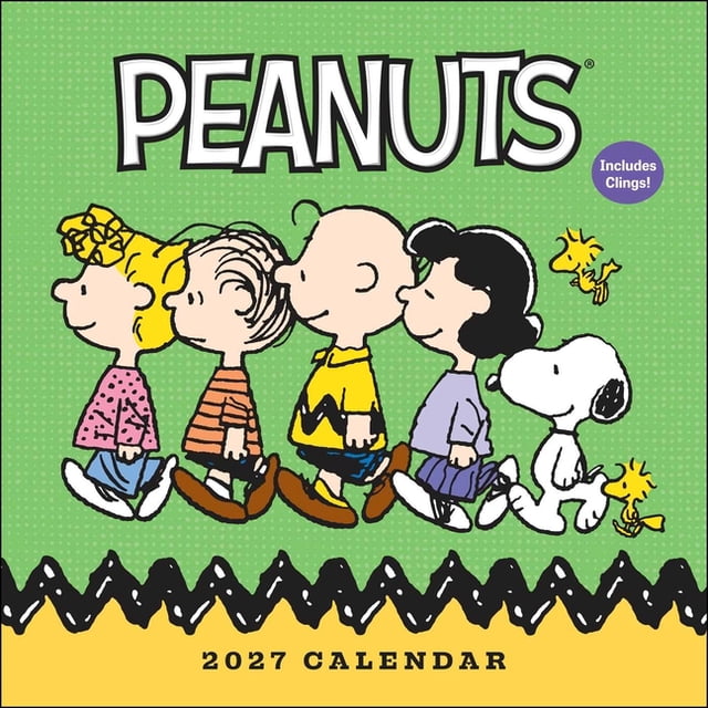 Peanuts(r) 2027 Wall Calendar with Clings, (Paperback) - Walmart ...