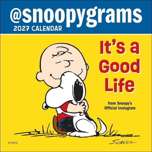 Peanuts(r) @Snoopygrams 2027 Mini Wall Calendar, (Paperback)