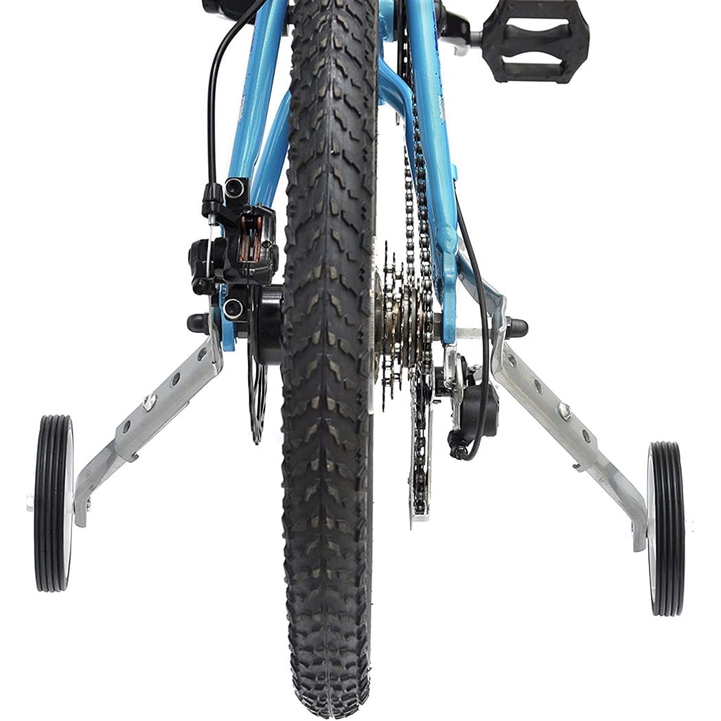 Peaoy 2PCS Bike Training Wheel Heavy Duty Bicycle Stabilizer for 18, 20, 24 In. Bike