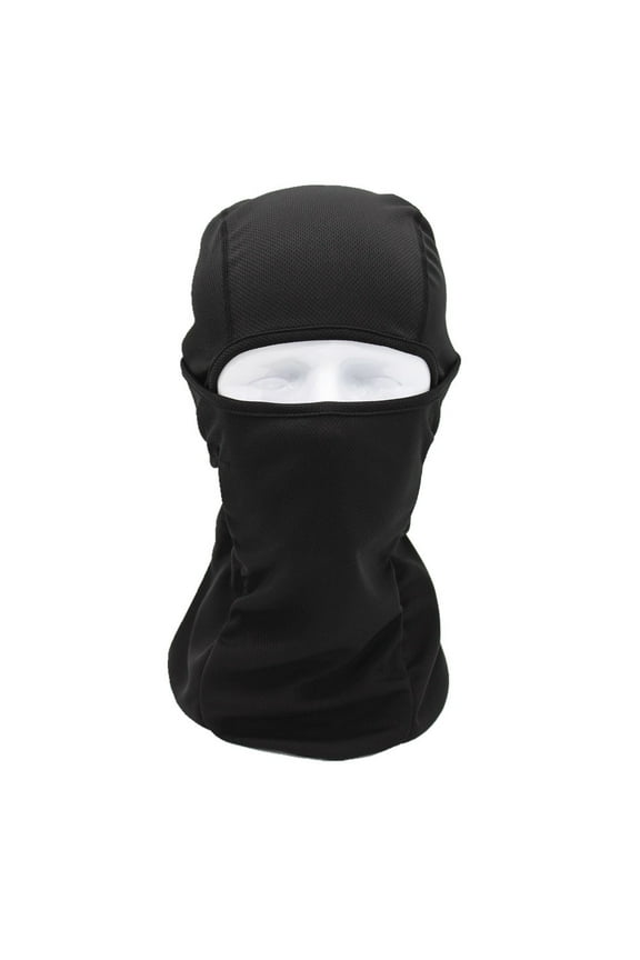 Ski Mask Black Balaclava Full Face Mask Motorcycle Cycling Mask