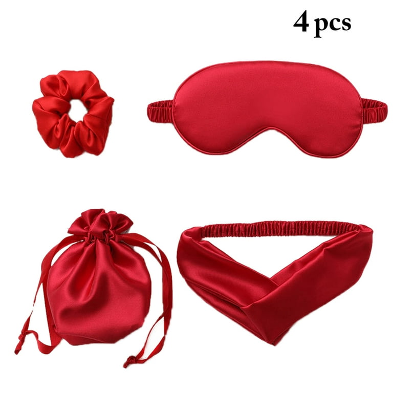 Kitsch Satin Sleep Mask - Eye Mask for Sleeping | Softer Than Silk Eye  Sleeping Mask | Satin Blindfold & Sleep Masks for Women | Eyemask & Eye  Cover