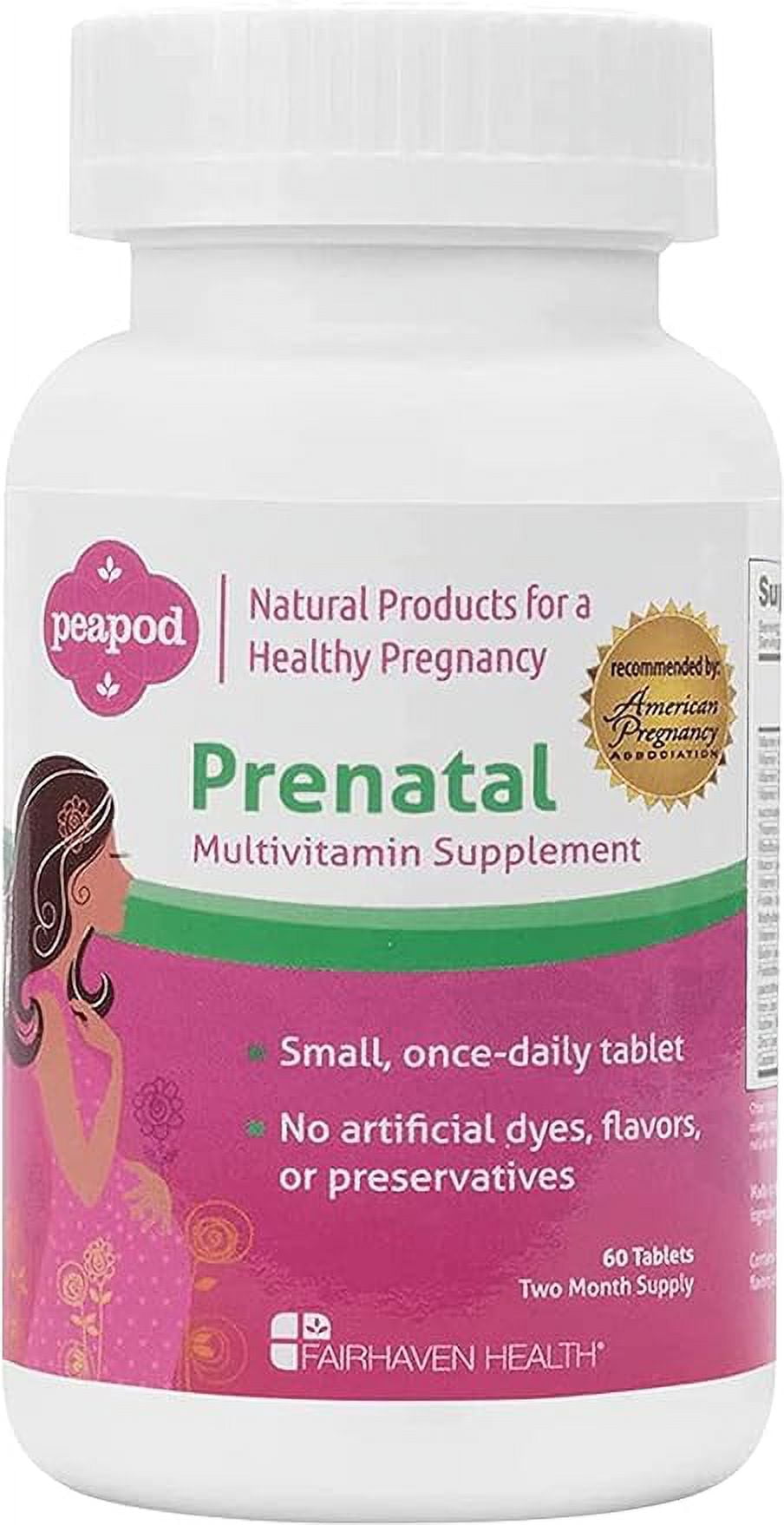Peapod Prenatal Multivitamins, Essential for Women Trying to Conceive