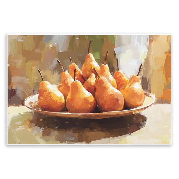 Stupell Industries Pear Arrangement Table Wall Plaque Art, design by Creative Studio