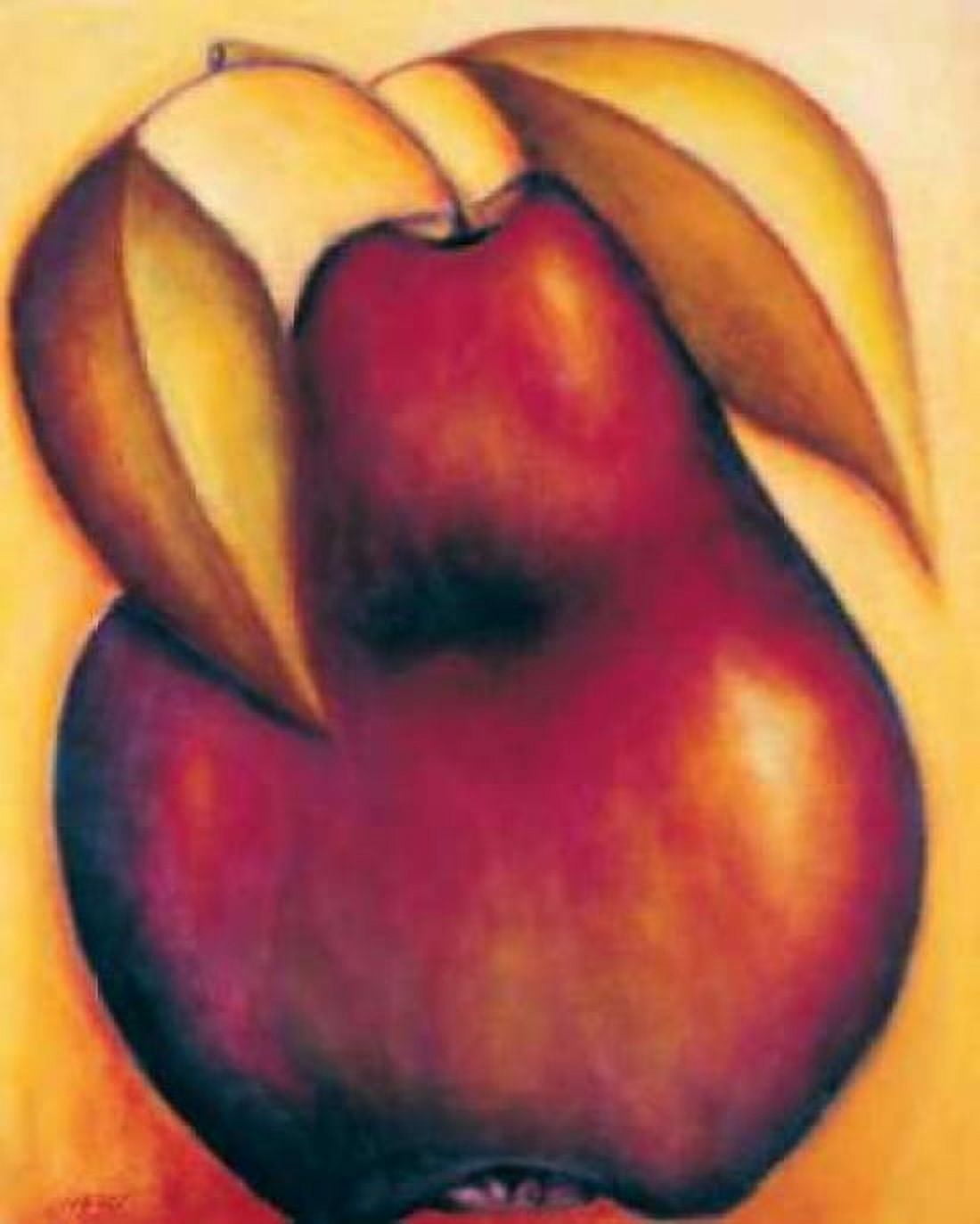 Pear Canvas Art - Angus Macaulay (24 x 30)