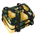 thumbnail image 1 of Pear Double Layered Insulated Refrigerated Large Capacity Handheld Lunch Bag with Two Compartments - 7.1x11.4x16.1 Inches, 1 of 6