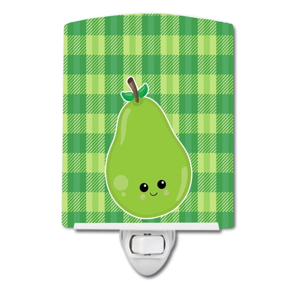 Pear Face Ceramic Night Light