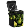 thumbnail image 1 of Pear Foldable Car Trash Bin with Lid and Leak-proof Hanging Storage Bag Mini Trash Can Car Garbage Can, 1 of 6