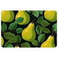 thumbnail image 1 of Pear Indoor Rug Outdoor Carpet Door Rug Polyester Non-Slip Machine Washable Bath Mats, 1 of 6