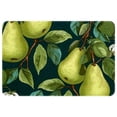 thumbnail image 1 of Pear Non-Slip Polyester Indoor Floor Carpet Rug - Machine Washable Door Rugs, 1 of 6