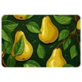thumbnail image 1 of Pear Non-Slip Polyester Indoor Floor Carpet Rug - Machine Washable Door Rugs, 1 of 6