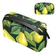 thumbnail image 1 of Pear Oxford Fabric Waterproof Portable Hard Drive Bag and Case with Cord Storage and Travel Charger Organizer for Electronic Devices - 5.9x9.44x3.14 in, 1 of 6