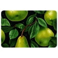 thumbnail image 1 of Pear Polyester Non-Slip Machine Washable Chair Rugs Office Mat Area Rugs Bath Rug, 1 of 1