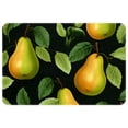 thumbnail image 1 of Pear Polyester Non-Slip Machine Washable Door Rug Game Mat Door Mats, 1 of 6